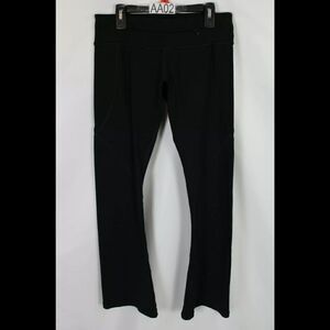 Nancy Rose Performance Leggings Yoga Size 8 Zipper Pocket.